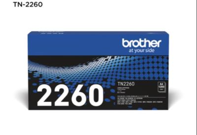Brother Toner TN-2260 - Black ตลับหมึกแท้สีดำ สำหรับรุ่น HL-2240D / HL-2250DN / HL-2270DW / DCP-7060D / DCP-7065DN / MFC-7290 / MFC-7360 / MFC-7470D / MFC-7860DN / MFC-7860DW / Fax-2840 / Fax-2950