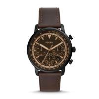 Fossil Goodwin Chronograph FS5529นาฬิกาหนังผู้ชายสีน้ำตาลสำหรับผู้ชาย