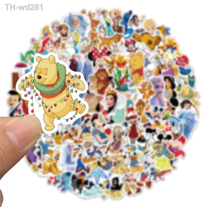 100pcs-disney-cute-mix-cartoon-anime-stickers-decal-for-kids-toy-motorcycle-luggage-laptop-phone-diary-graffiti-sticker
