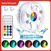 LYDV42UAM 200ฟุตไฟสำหรับสระน้ำระยะไกล IP68ไฟ Led จุ่มน้ำได้กันน้ำได้ใต้น้ำสีไดนามิกว่ายน้ำไฟใต้น้ำ