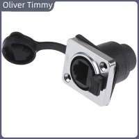 [Oliver Timmy] RJ45ขั้วต่อกันน้ำ8p 8c ปลั๊กอะแดปเตอร์แผ่นรองเม้าส์อะแดปเตอร์ RJ45ตรง