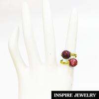 Inspire Jewelry กำไลทองเหลืองทั้งอัน ร้อยกับหินฮก ลก ซิ่ว และกระดิ่ง หรือเป็นชุดเซ็ทแหวนและกำไลเลือกได้ หลากหลายแบบ งานมือ ปราณีต งดงาม น่ารัก ฟรีไซด์ พร้อมถุงกำมะหยี่