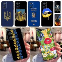 Ukraine Flag For OPPO Realme C33 C55 C35 C31 C30 C21Y C25 C11 C15 GT Neo 5 3T 2T 8 9 10 11 Pro Plus Case Electrical Safety