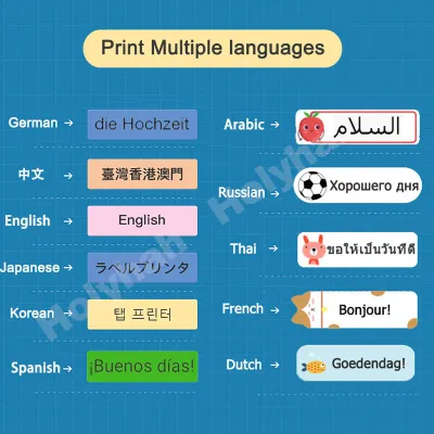 Niimbot ฉลากความร้อน D11เครื่องพิมพ์กระเป๋าแบบพกพาไร้หมึกเครื่องพิมพ์ฉลากโทรศัพท์มือถือใช้ที่สำนักงานที่บ้านเครื่องพิมพ์ขนาดเล็ก