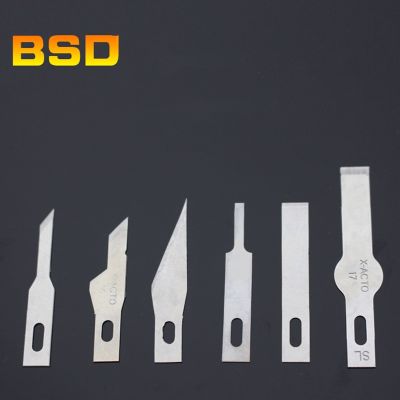 【YF】 10PCS BSD Stainless Steel Blade for Art Engraving Wood Scraper and Film Cutting Mobile Phone IC Chip Glue Removal Blades Set