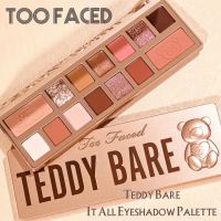 Too Faced Teddy Bare Bare It All Eyeshadow Palette พาเลทอายแชโดว์ในคอลเลคชั่นสุดน่ารัก Teddy Bare