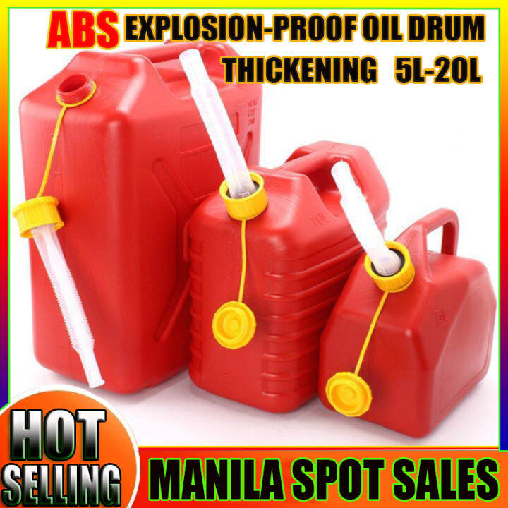 【3 Year Warranty】COD ABS Fuel Tanks Plastic Petrol Cans Car Jerry Can