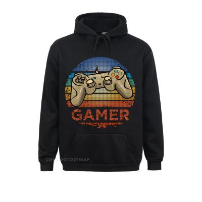 Retro Gamer Video Game Player Boys Teen Men Gift Pullover Hoodie Party Sweatshirts Fashionable Men Hoodies Family Sportswears Size Xxs-4Xl