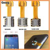 GEORG ใช้ได้จริง TF DIY สำหรับไมโคร SD Extender สล็อตซิมไฮบริด ซิมการ์ดแบบคู่ นาโน คาโต้