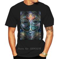 New Dmt Psychedelic Hallucinogen Mens Black T-shirt Men Cotton O-neck Tshirt Funny Tees Tops Harajuku XS-6XL