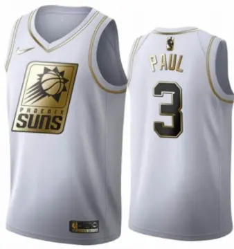 Men's Phoenix Suns Chris Paul #3 Nike White 2019/20 Swingman