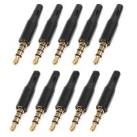 10PCS 3.5Mm 4 Pole Stereo Headset Plug Jack Outlet ADAPTER Connector