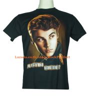 เสื้อวง JUSTIN BIEBER จัสติน บีเบอร์ ไซส์ยุโรป เสื้อยืดวงดนตรีร็อค เสื้อร็อค  PTA1238 ส่งจากไทย