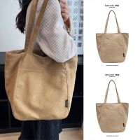 Class commuting large-capacity work tote bag ladies 2023 new one-shoulder art canvas bag zipper cloth bag 【QYUE】