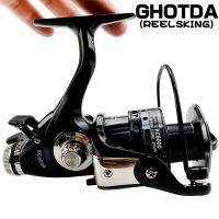 3000- 6000 Metal Spool Spinning Fishing Reel Saltewater Carp Fishing Reel Front and Rear Brake Speed Ratio 5.2:1