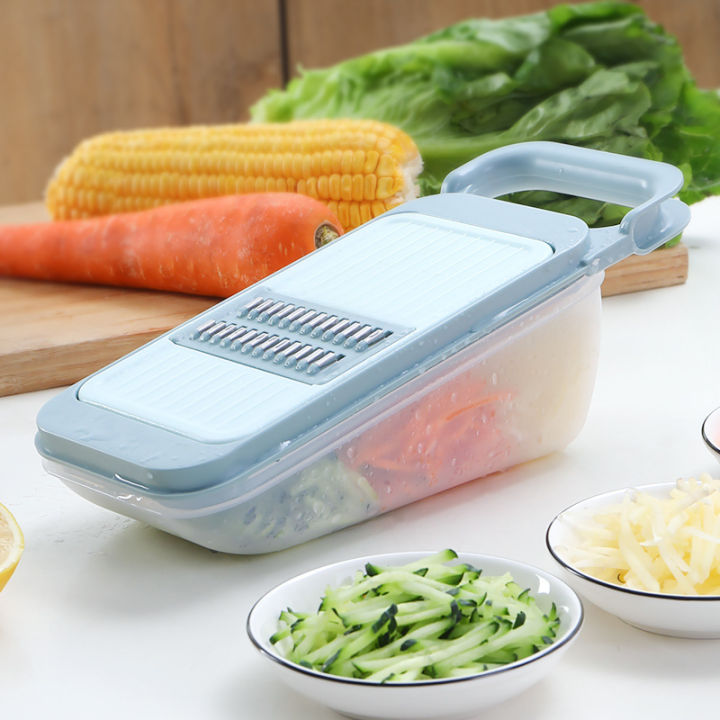 4-in-1-เครื่องหั่นสไล-อุปกรณ์ในครัว-เครื่องซอยหอม-เครื่องหั่นผัก-ที่หั่นผัก-เครื่องสไลด์-มีดปลอกผลไม้-เครื่องซอยผัก-ที่สไลด์ผัก
