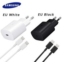 Samsung ดั้งเดิม S22 S23อัลตร้า25W สาย PD Usb Type C สำหรับ Galaxy S21 S20 FE A53 A73 A33