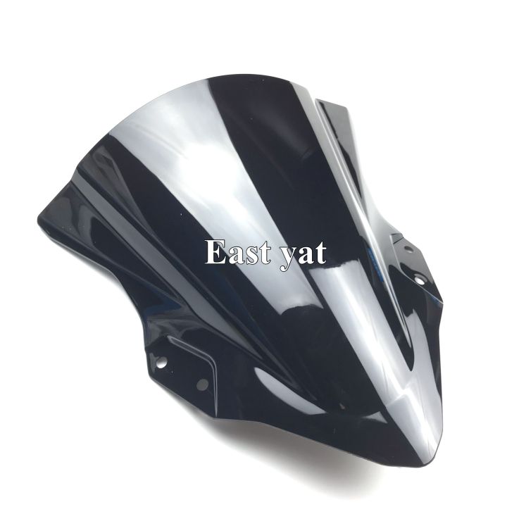 กระจกบังลมใหม่เจ็ดสีเหมาะสำหรับ-kawasaki-ninja400-ninja-400-ex400-2018-2019ปี-deflector