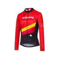 Winter Thermal Fleece Cycling Jerseys Winter 2020 MMR TEAM 2 Colors Long Sleeve Men Bike Wear Cycling Clothing