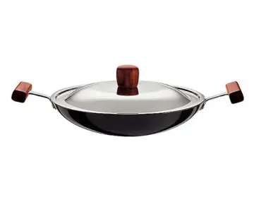 Hawkins Futura Non-Stick Tawa, Frypan, Frying Pan, 22cm, NT22