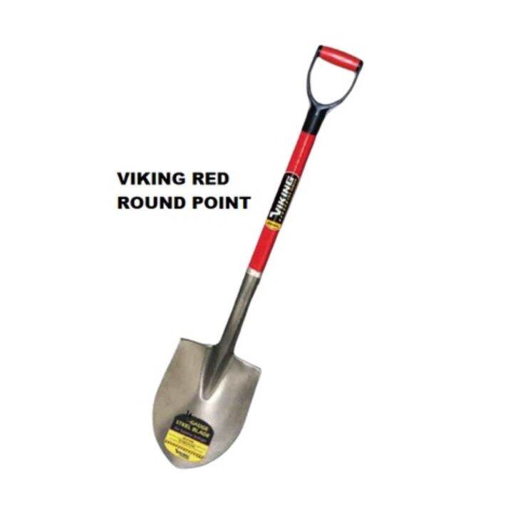 SHOVEL PALA VIKING RED ROUND POINT | Lazada PH