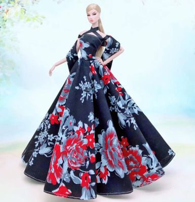 【YF】✁♚  for barbie dolls dress doll clothes wedding quality goods fashion princess accessories