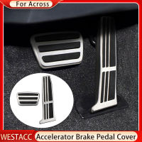 สแตนเลสสตีลรถเหยียบสำหรับ Suzuki ข้าม XA50 2020 2021 2022 AT Accelerator แก๊สเบรคเหยียบชุด Protector อุปกรณ์เสริม