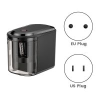 Electric Pencil Sharpener Heavy-Duty Auto Pencil Sharpener for No.2(6-8mm) Pencils in School/Office with Adapter