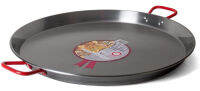 Garcima 23.75-Inch Carbon Steel Paella Pan, 60cm