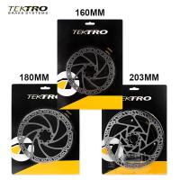 TEKTRO Bicycle Hydraulic Disc Brake Rotor 160/180/203mm Mountain Bike Heat Dissipation Brake Disc For MT200/M355/M395/M415 Other Bike parts