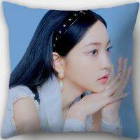 Red Velvet Popular Korean Fashion Girl Group Erin Wendy Joey Yeri Surgi Pillow Car Cute Cartoon Cushion Cover Home Decoration Pillowcase (without pillowcase)