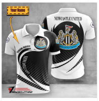 Custom Name EPL Newcastle United FC Logo Golf Polo Shirt For Men And Women (contact online for free customization)-NO.GSFKALW43A