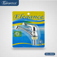 Elegance BASIN FAUCET-AQUA ก๊อกอ่างล้างหน้า อควา วัสดุทำจากซิงค์ โลหะผสม ก๊อกน้ำ EG2652