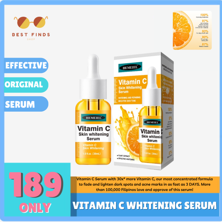 ORIGINAL Vitamin C Serum Melasma and Pekas Remover Dark Spots Whitening