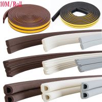 10 Meters DIPE Self-Adhesive Door And Window Sealing Strip Glass Window Anti-Collision Rubber Strip Foam Sound Insulation Strip Decorative Door Stops