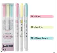 Zebra Mildliner Mild Liner Double-Sided Highlighter 5 Colors Set Highlight Pen
