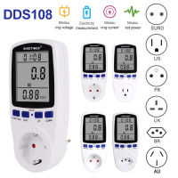 ดิจิตอล Wattmeter AC 230โวลต์110โวลต์มิเตอร์ไฟฟ้าการบริโภคพลังงานไฟฟ้าพลังงานเมตรสหภาพยุโรปเสียบพลังงานกิโลวัตต์วัตต์ไฟฟ้าเมตร