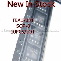 TEA1733T 10ชิ้น/ล็อตชิปไฟฟ้า EA1733A TEA1733 SOP-8 SMD LCD ใหม่ในสต็อกต้นฉบับคุณภาพ100%