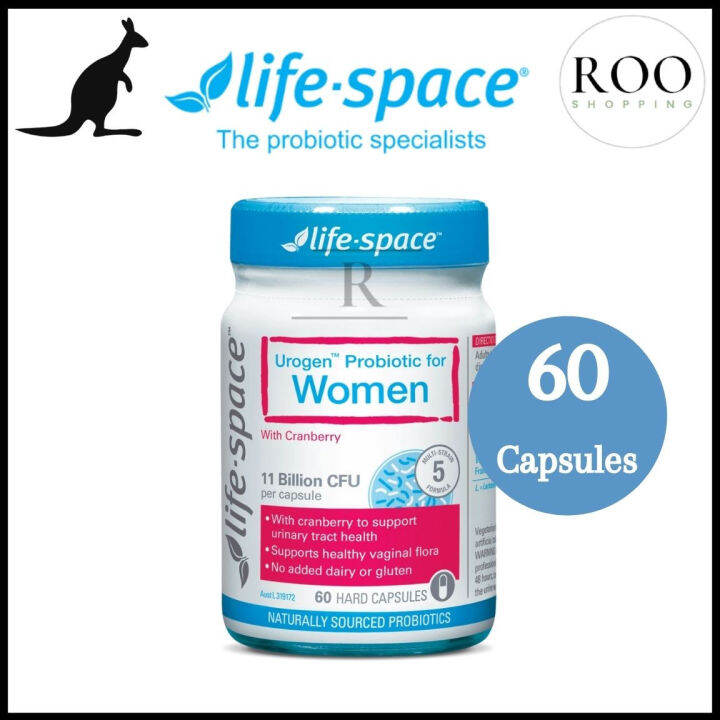 Life Space Urogen Probiotic For Women 60 Capsules | Lazada