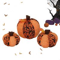 3PCS Soft Cozy Pumpkin Pillow Halloween Super Soft Filling Office Chair Cushion Nordic Style Room Decor Pumpkin Pillow Ornament