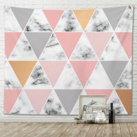 Geometric tapestry wall decoration Marble series bedroom decorative background cloth hanging on the wall