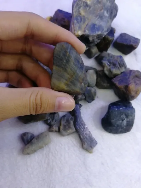 Natural Blue Sapphire Raw Stone | Lazada PH