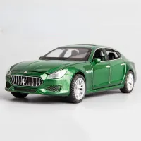 (ร้อน) 1:32 Maserati Ghibli จำลอง Coupe ของเล่นยานพาหนะรุ่นโลหะผสมดึงกลับเด็กของแท้ใบอนุญาตคอลเลกชันของขวัญรถเด็ก F407