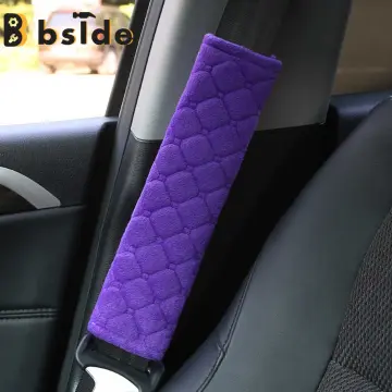 Shop Seat Belt Cover Pad Purple online