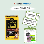 Viên Uống 4000 FU Orihiro 60 Viên Giúp Hỗ Trợ Và Phòng Ngừa Đột Quỵ Hiệu