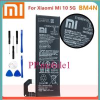 แบตเตอรี่ Xiaomi แท้ BM4N สำหรับ Xiaomi Mi 10 5G Mi10 Bateria + เครื่องมือของขวัญ