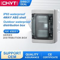 【CW】 HA 4WAY PC Plastic Electrical Waterproof Rainproof Min MCB Switch Junction Box Outdoor Panel Mounted Distribution Box