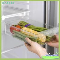 SFAJAI รักษาความสดใหม่ ตัวจัดระเบียบตู้เย็น Under-shelf โปร่งใสโปร่งใส กล่องลิ้นชักตู้เย็น ของใหม่ เอบีเอสเอบีเอส อุปกรณ์จัดระเบียบห้องครัว ผลไม้สำหรับผลไม้