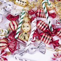 6pcs Candy Cane Xmas Tree Decor Merry Christmas Decorations for Home 2022 Navidad Gift Christmas Tree Ornaments New Year 2023