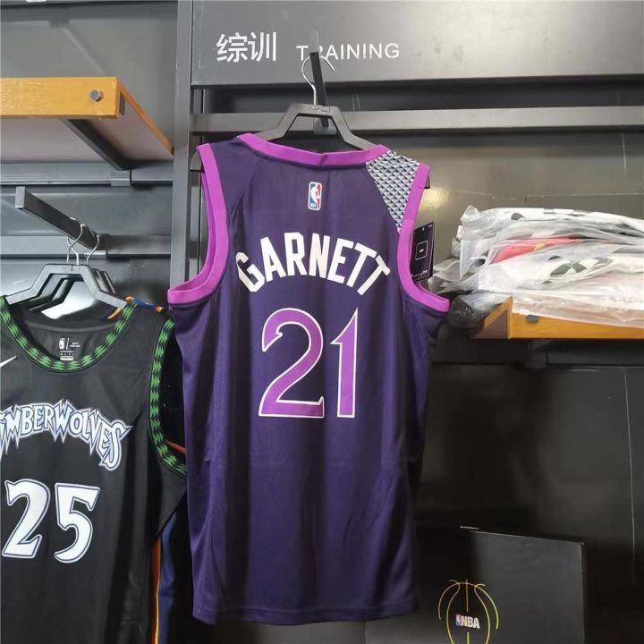 top-quality-basketball-mens-jersey-minnesota-timberwolves-21-kevin-garnett-jerseys-purple